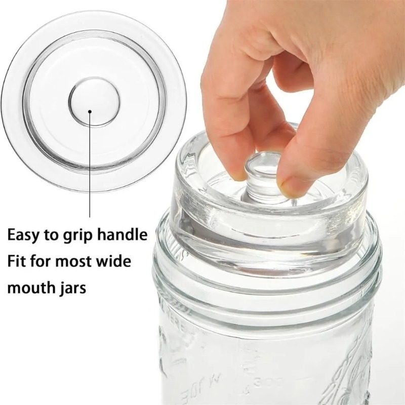 Heavy Glass Mason Jar Weights  - đánh giá và giá Kitchen Gadgets Organizer