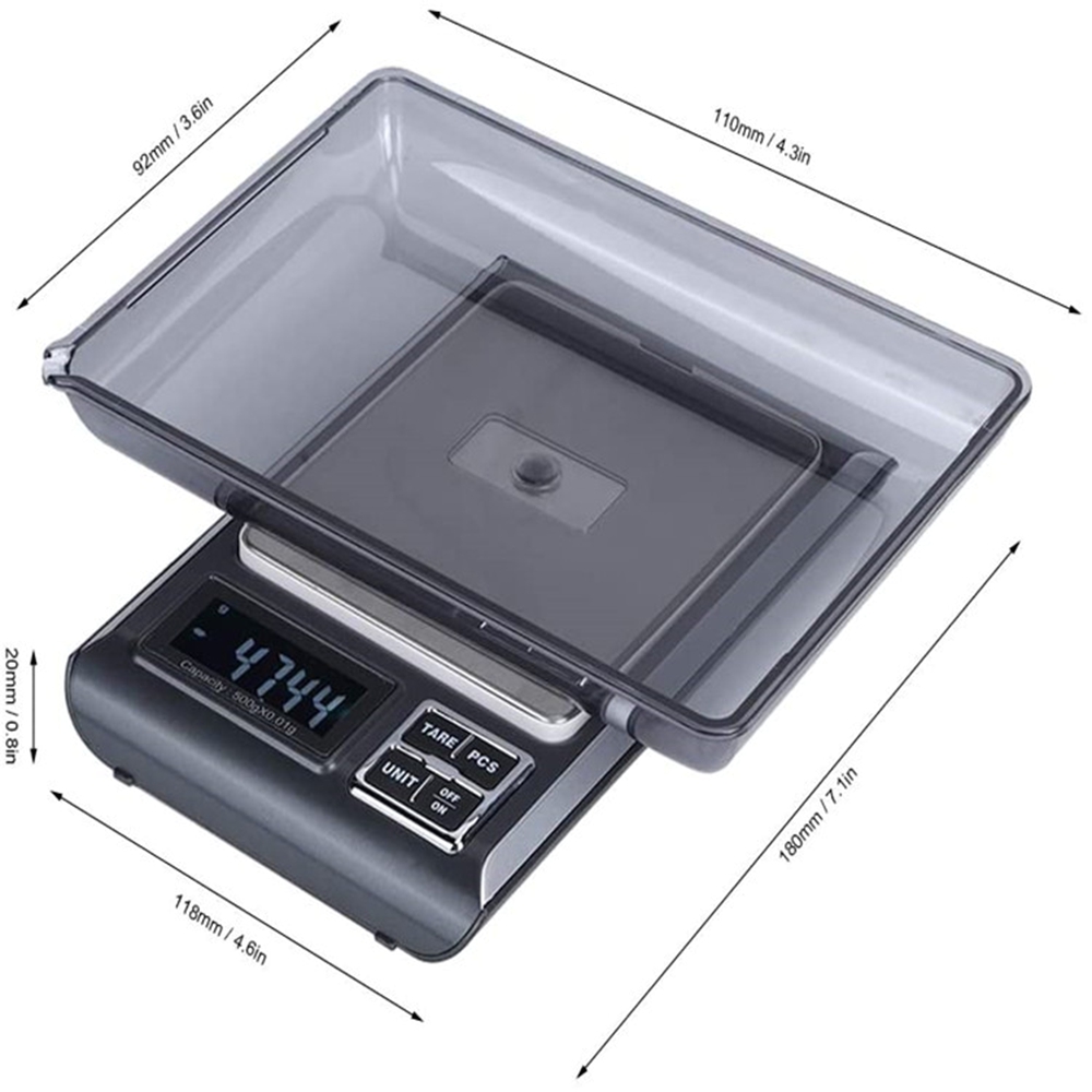 500g/0.01g Electronic Jewelry  - đánh giá và giá Kitchen Gadgets Gold