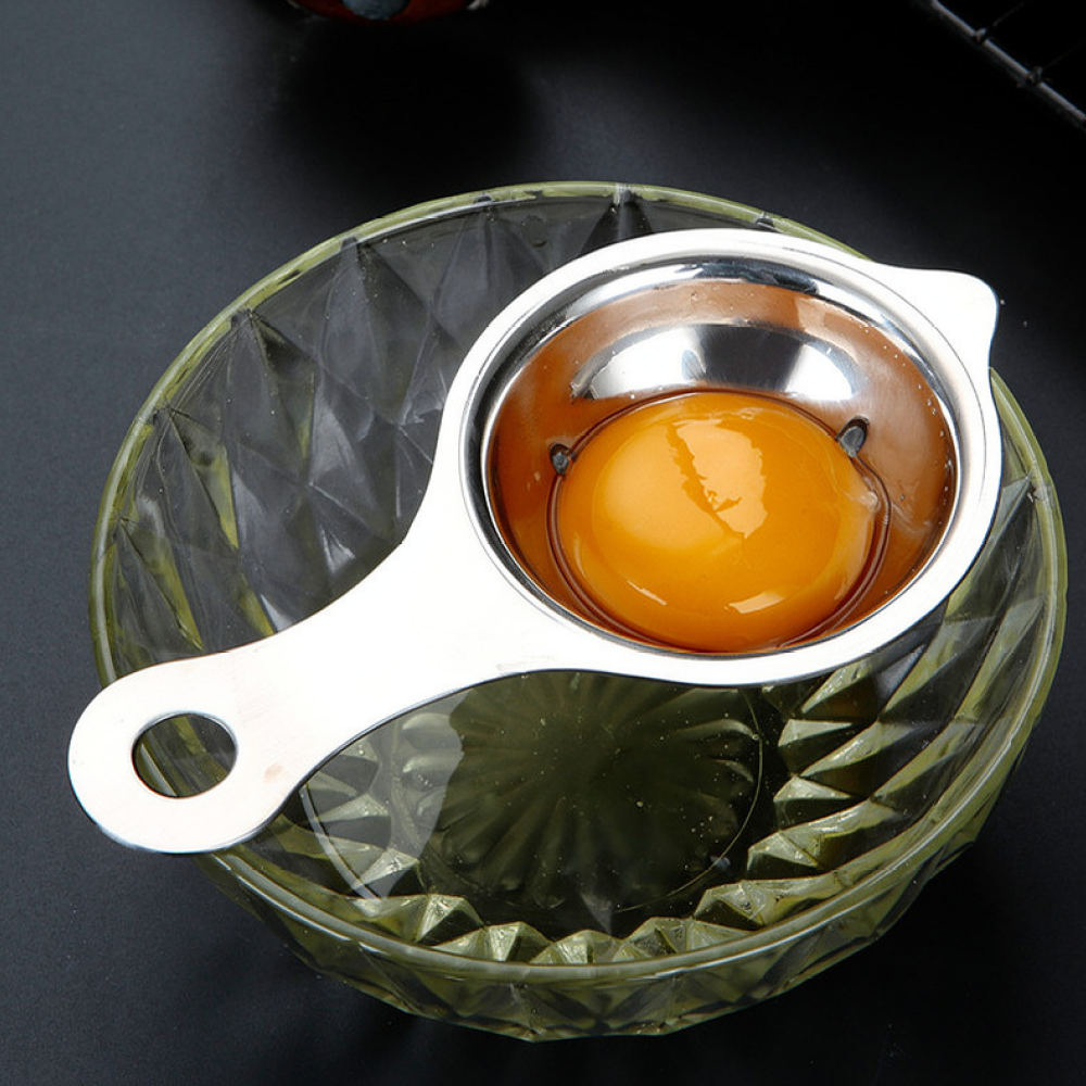 Stainless Steel Egg Yolk Separ - đánh giá và giá Kitchen Helper Gadgets