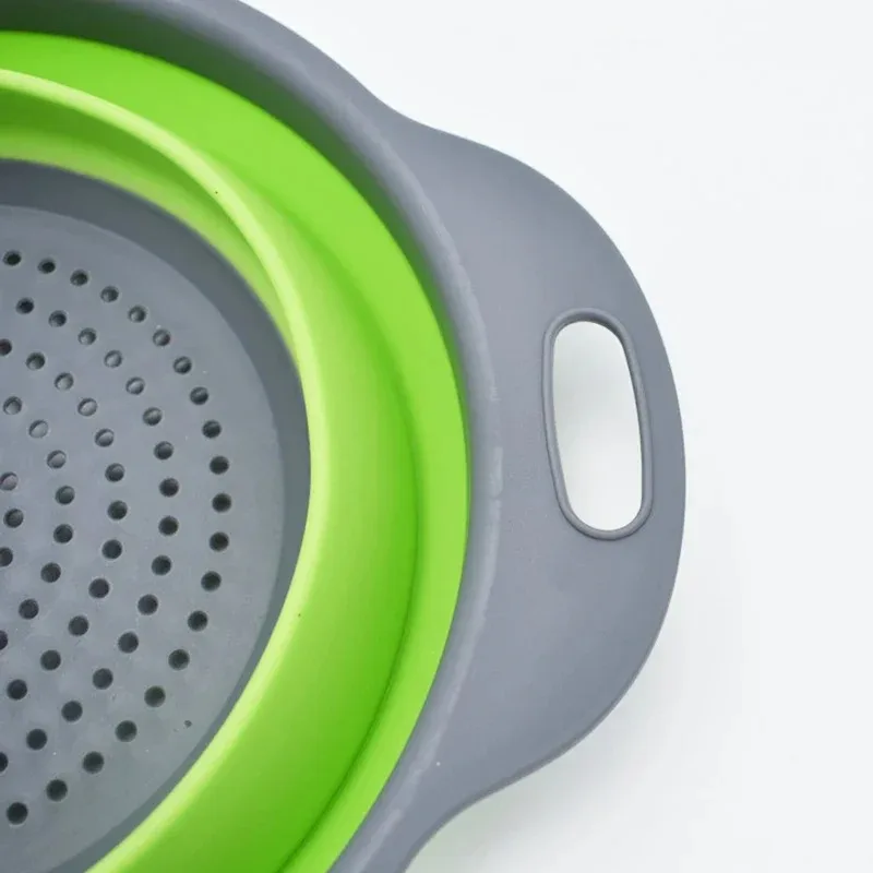 1Pc Foldable Silicone Strainer - đánh giá và giá Kitchen Gadgets Organizer