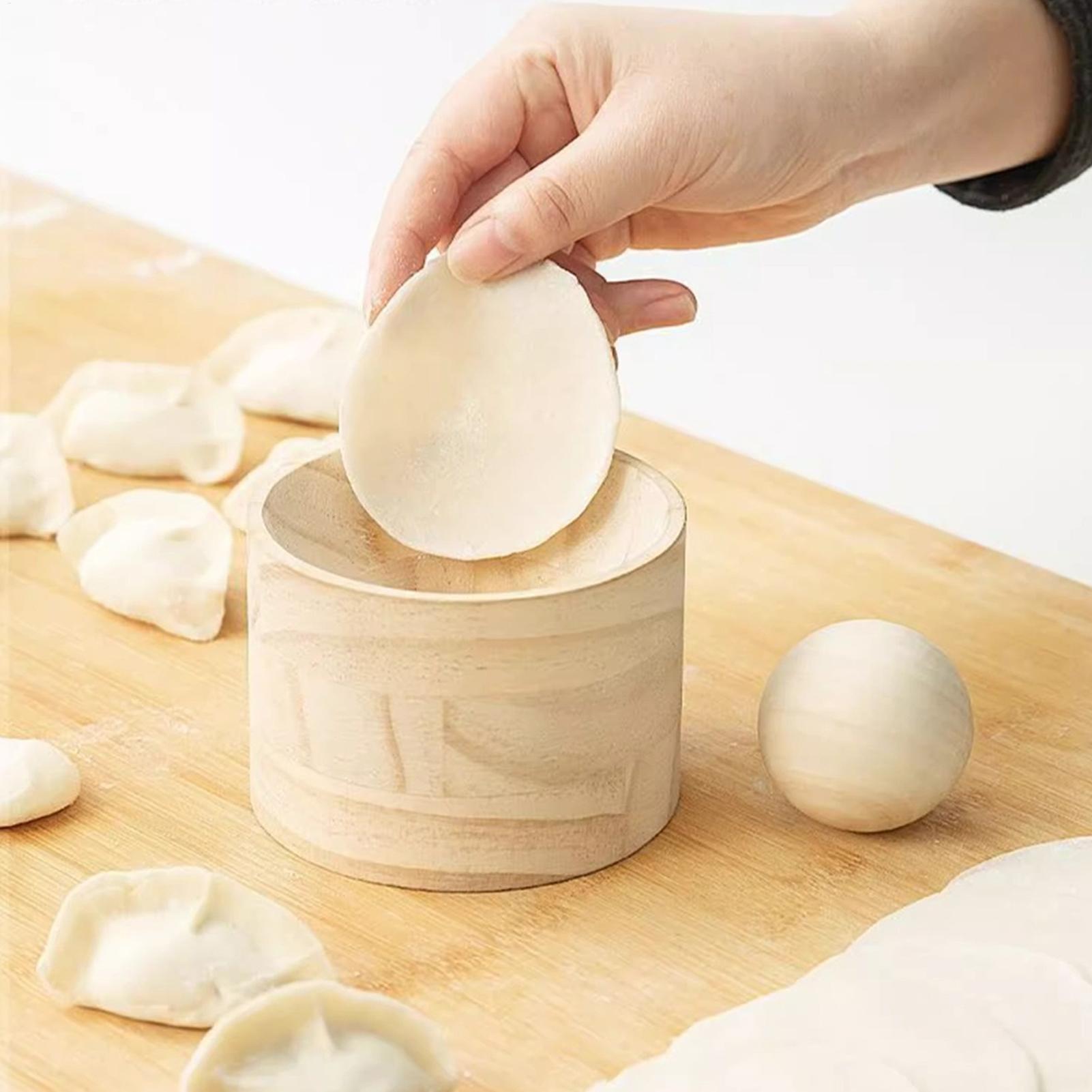 Wooden Dumpling Skin Press Mak - đánh giá và giá Kitchen Gadgets Dumpling Maker
